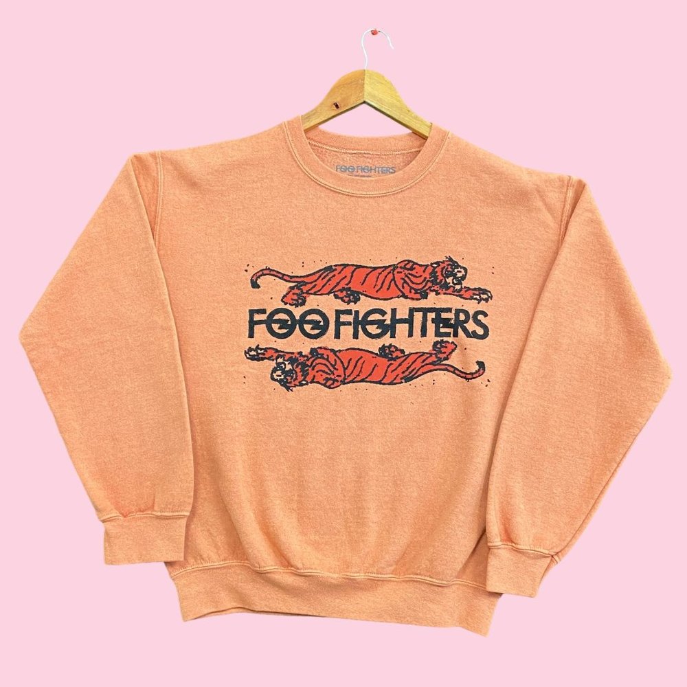 Foo Fighters Grunge Band Crewneck Sweater Size M